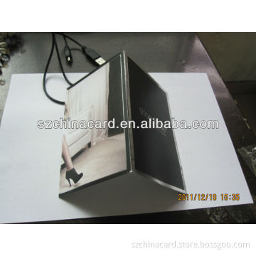 Nice Booklet Printing With PVC Gift Card Sticked